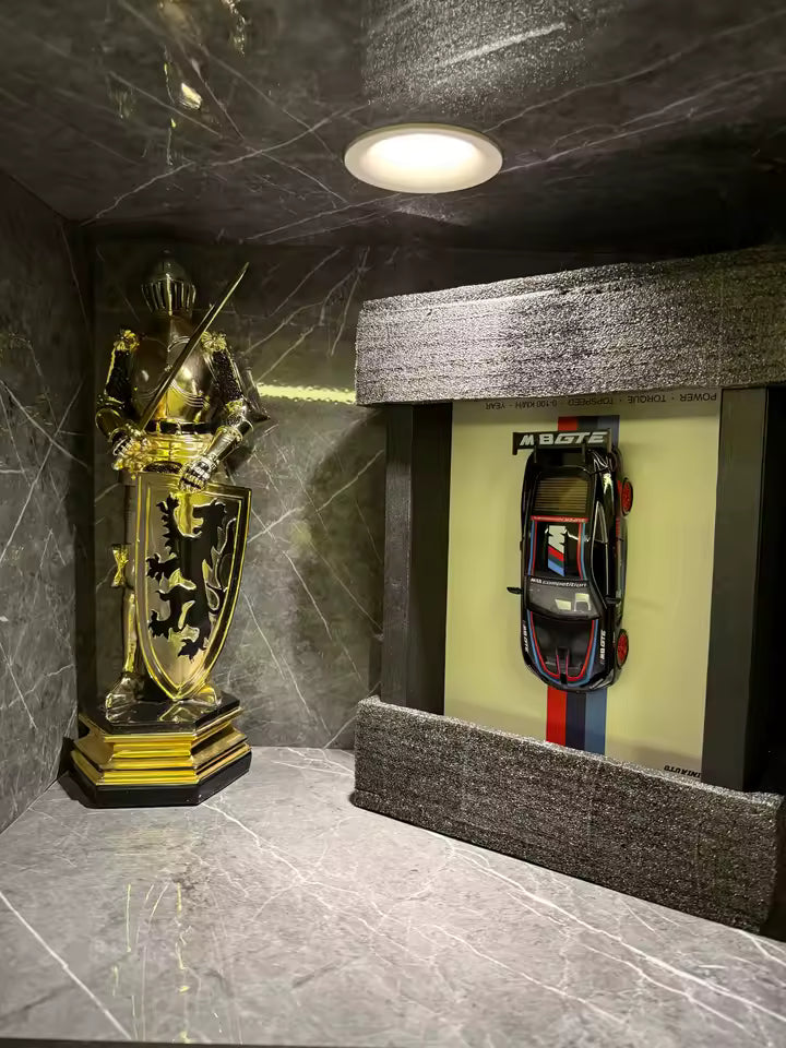 Cuadro 3D Supercar – Maqueta Premium en Relieve